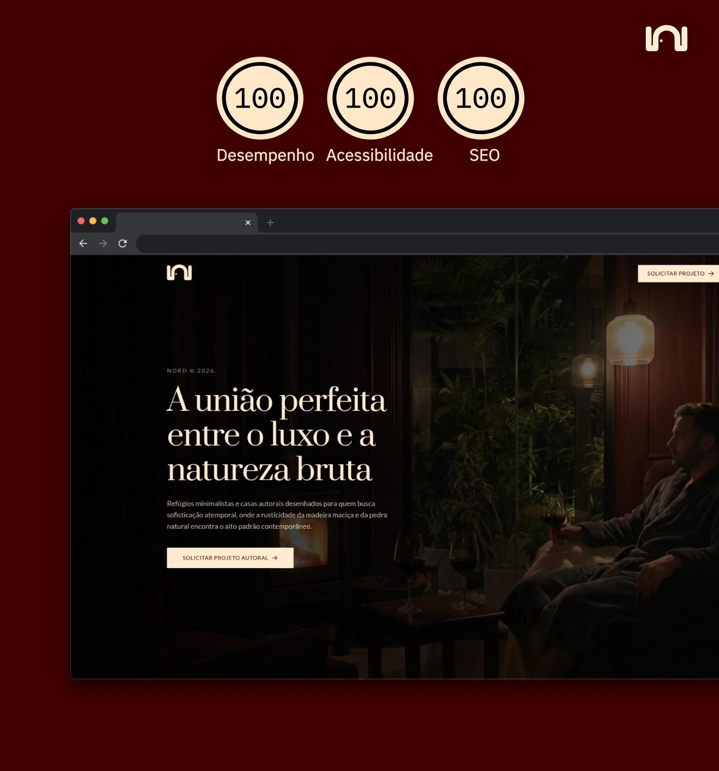 Site de alta conversão para NORD